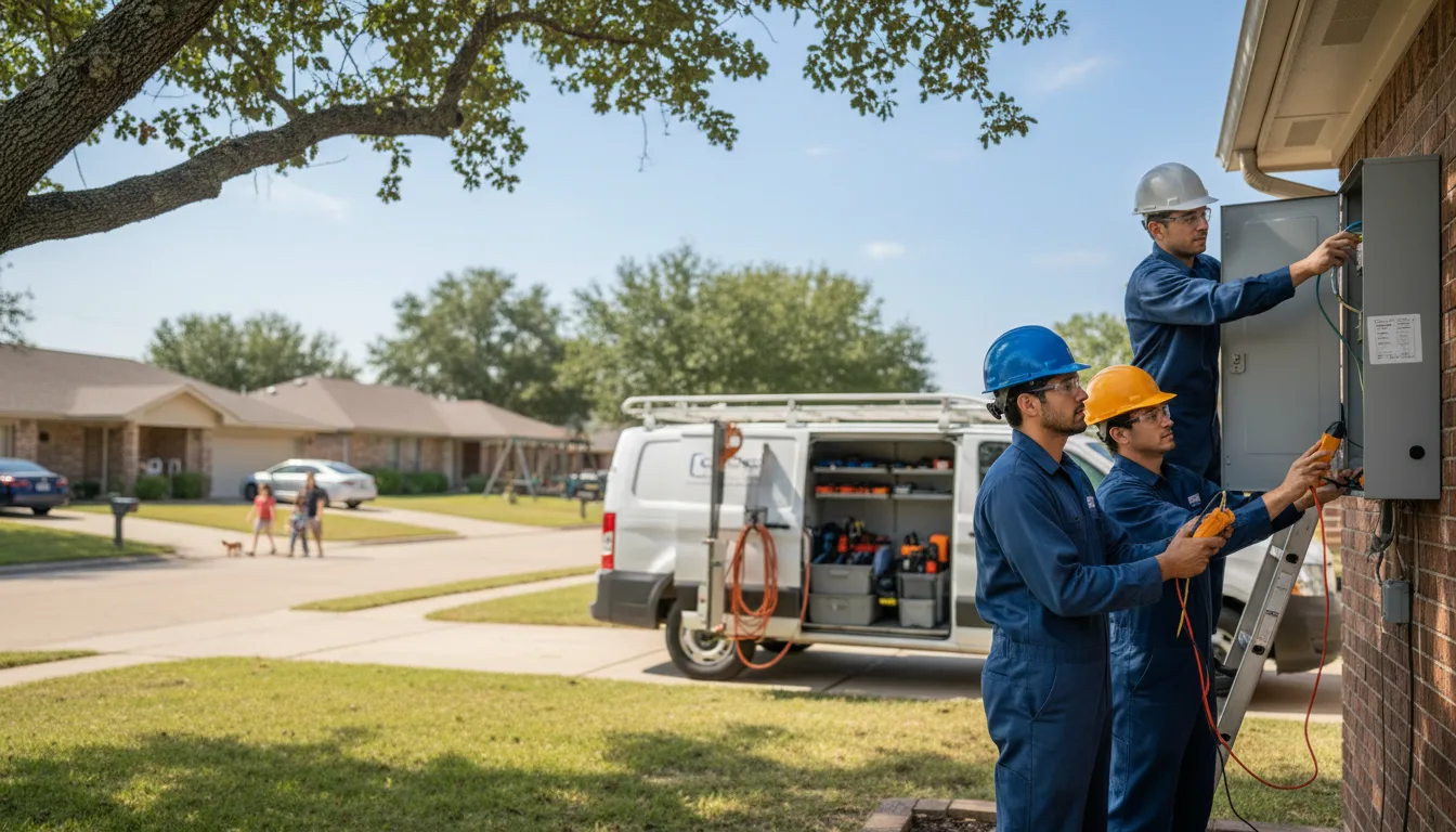 Certified electrician providing emergency electrical services in Vienna, MD